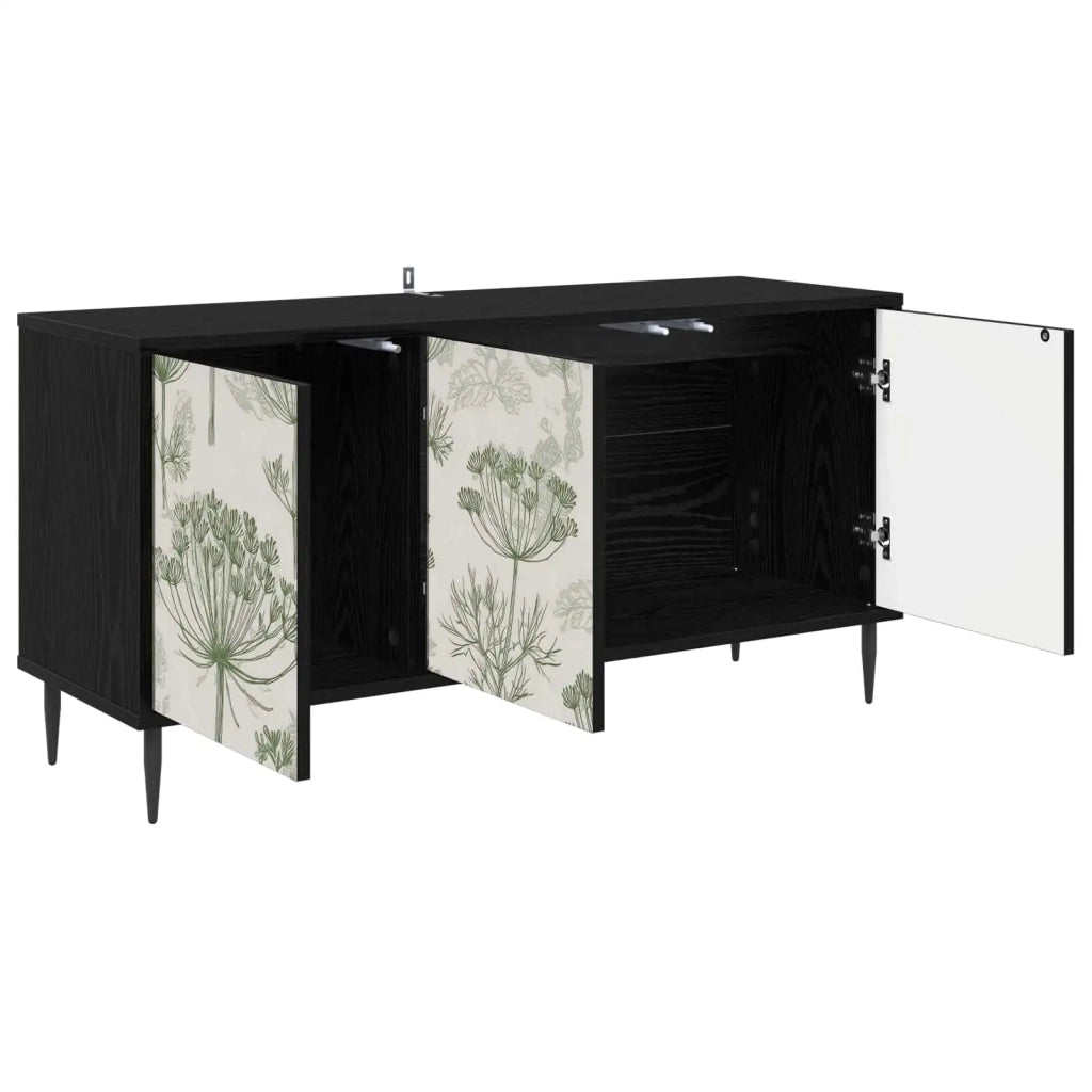 Mobile TV GOTHA 102 x 33 x 51 cm Rovere Nero 8007108
