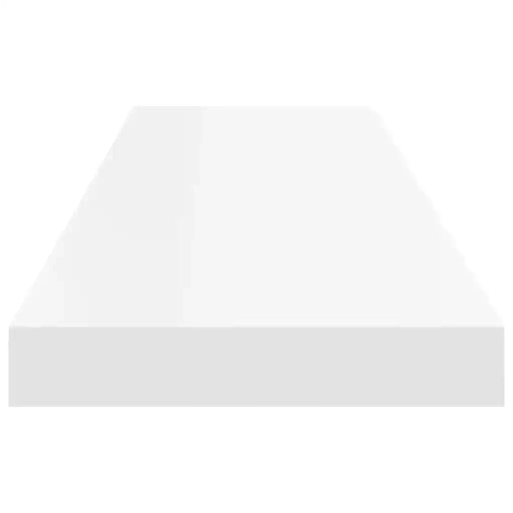 Scaffali a Parete 4 pz Bianchi 90x23,5x3,8 cm in MDF 323819