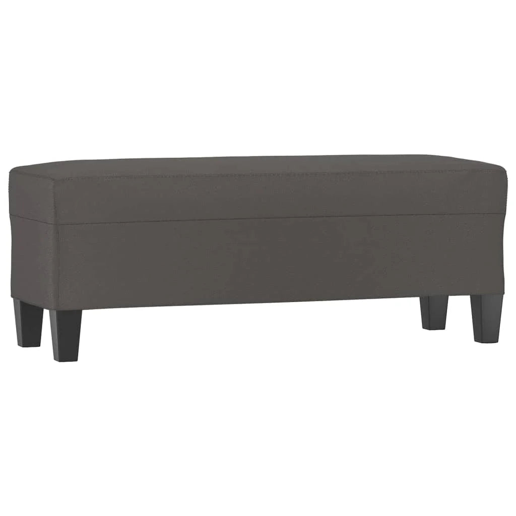 Panca/panca 100 x 35 x 41 cm grigio sintetico 02_0010491