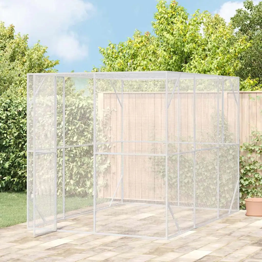 Gabbia per uccelli Antracite 210 x 304 x 213 cm Acciaio zincato 3325161