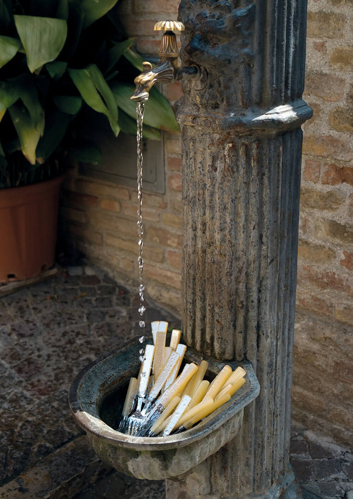 Servizio Set di Posate 24 Pezzi in Acciaio Inox Rivadossi Sandro Zara Avorio