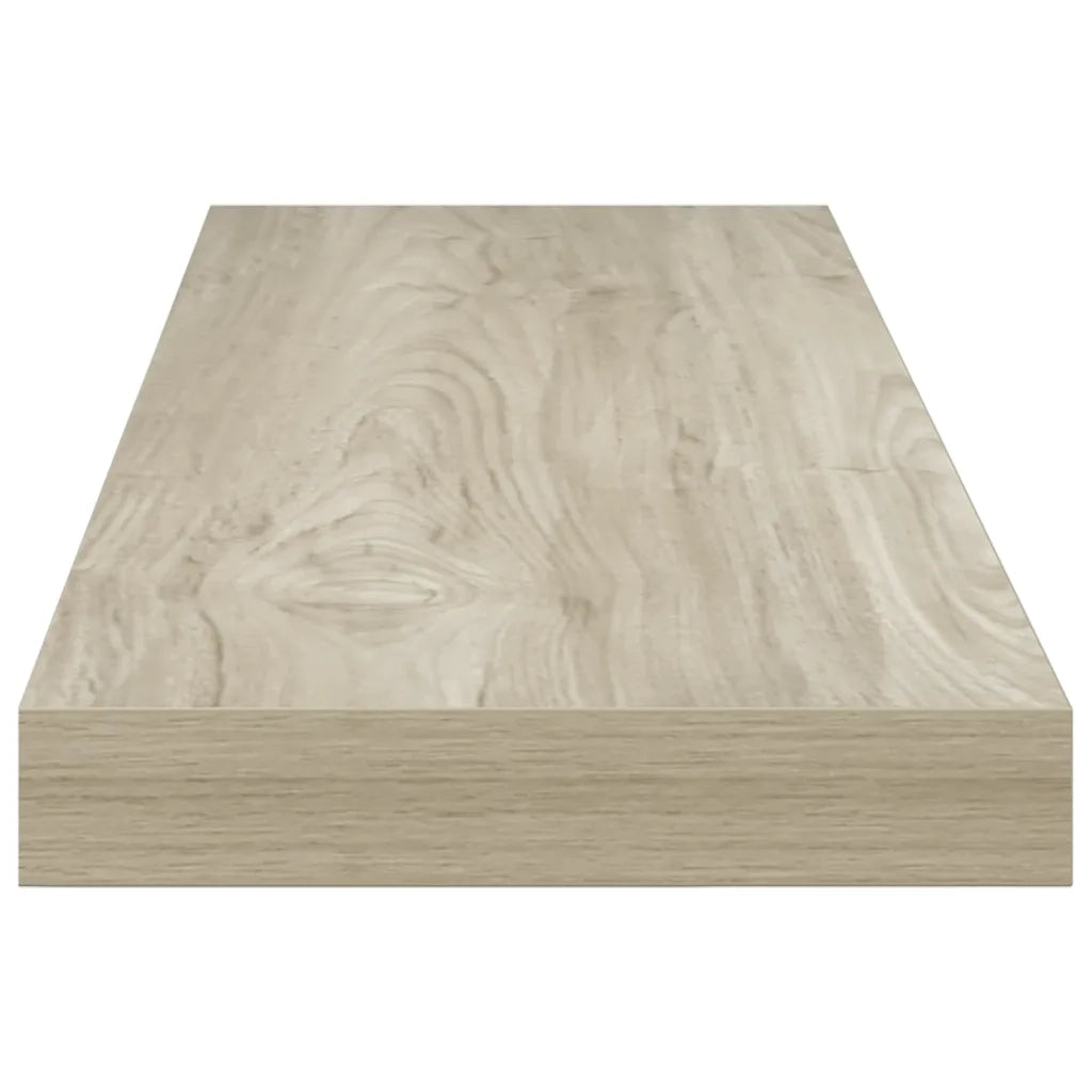 Scaffali a Parete 4 pz Rovere 80x23,5x3,8 cm in MDF cod mxl 33119
