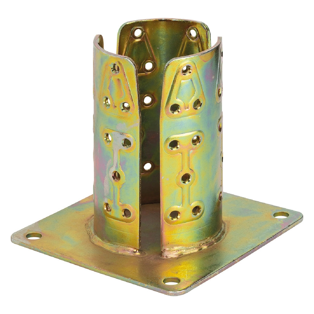 SUPPORTO PER PILASTRI TONDI ART.922 Ø mm 102 - base 150 x 150- 4 pezzi  - ALDEGHI LUIGI