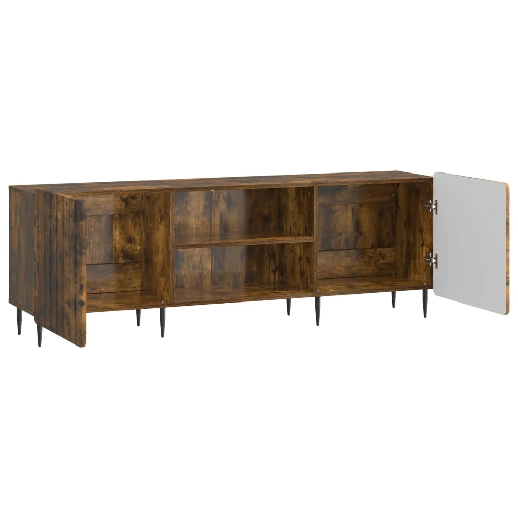Mobile TV Rovere Fumo 150 x 31 x 52 cm Legno ingegnerizzato 894460