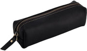 Organizzatore in Pelle Premium - Casella per Pennarelli e Matite - Dimensioni Compresse 7,1 x 1,9 x 2,3 pollici - Design Moderno - Adatto per Lavoro o Viaggio