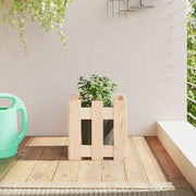 Fioriera Giardino Design a Recinzione 30x30x30 cm Massello Pinocod mxl 83634