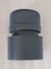 Luce per canne fumarie NW 50 - plastica - grigio - adatto per condotte fognarie