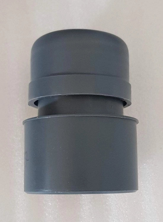 Luce per canne fumarie NW 50 - plastica - grigio - adatto per condotte fognarie