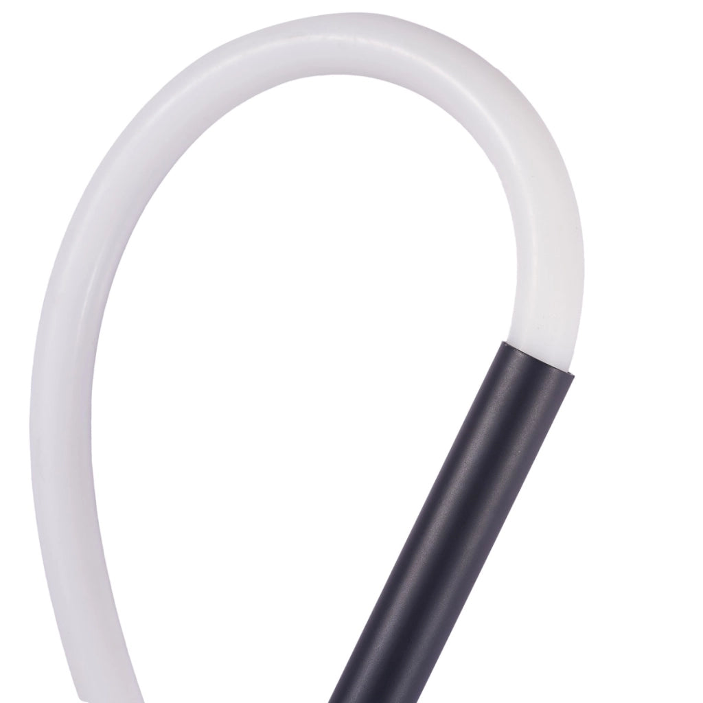 Applique moderna a corda LED Polux EMMA 19W 4000K nera