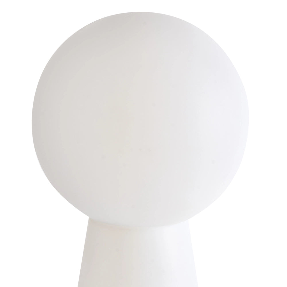 Lampada da terra decorativa a LED per esterni Design RGB Illuminazione Look moderno Materiale sintetico IP54 Bianco