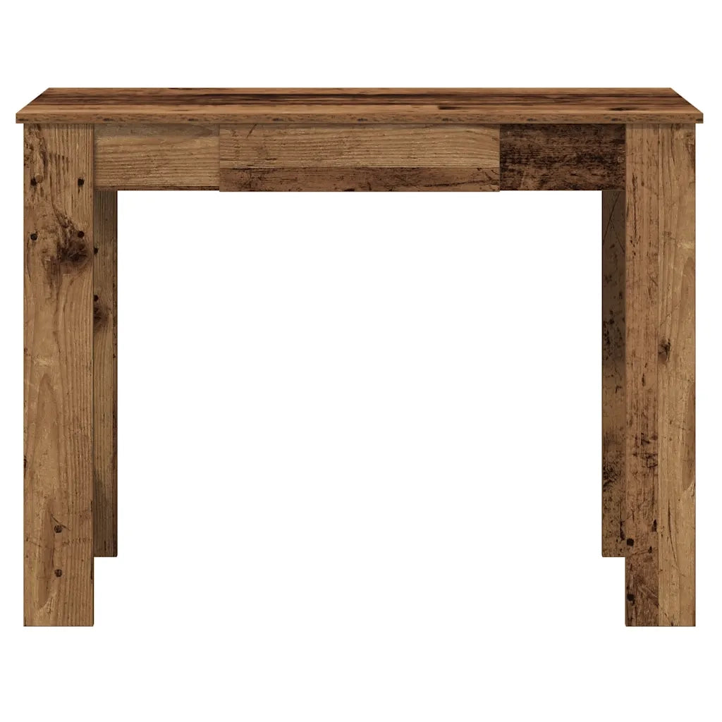 Scrivania Legno Vecchio 100x45x75 cm in Legno Multistrato 860434