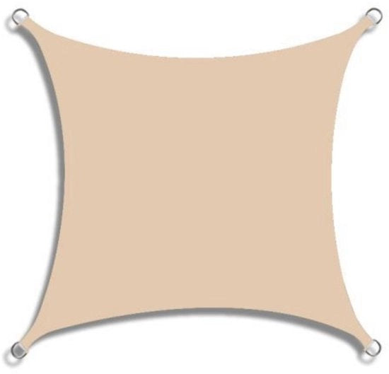 Tenda ombreggiante - 2x4m Tenda solare rettangolare - Tela ombreggiante impermeabile - Tela di poliestere densa Oxford - Tenda quadrata impermeabile - Protezione UV - Incluso cavo - Adatto per esterno, giardino, terrazza, patio, festa.