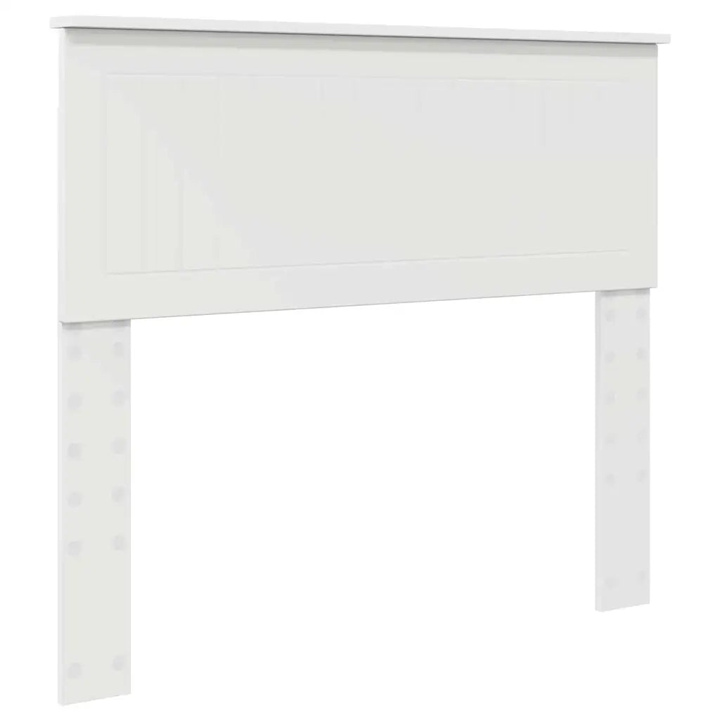 Testiera-Testata-Testiera Decorativa Bianco 100 cm Legno multistrato 365174