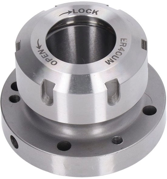 Collet 80 mm - Attrezzo CNC - Acciaio Antiossidante - Resistente allo Shock - Alta Durezza - Buona Forza di Presa - Spessore di Libero Scorrimento