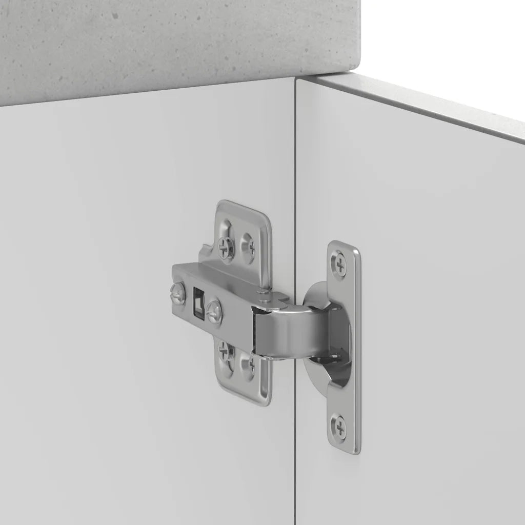 vidaXL Base da Cucina Kalmar Grigio Cemento in Legno Multistrato