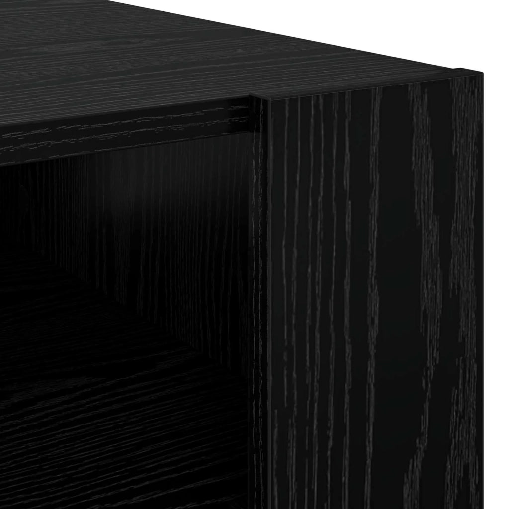 Tavolino da salotto Rovere Nero 66 x 53 x 45 cm 8000101