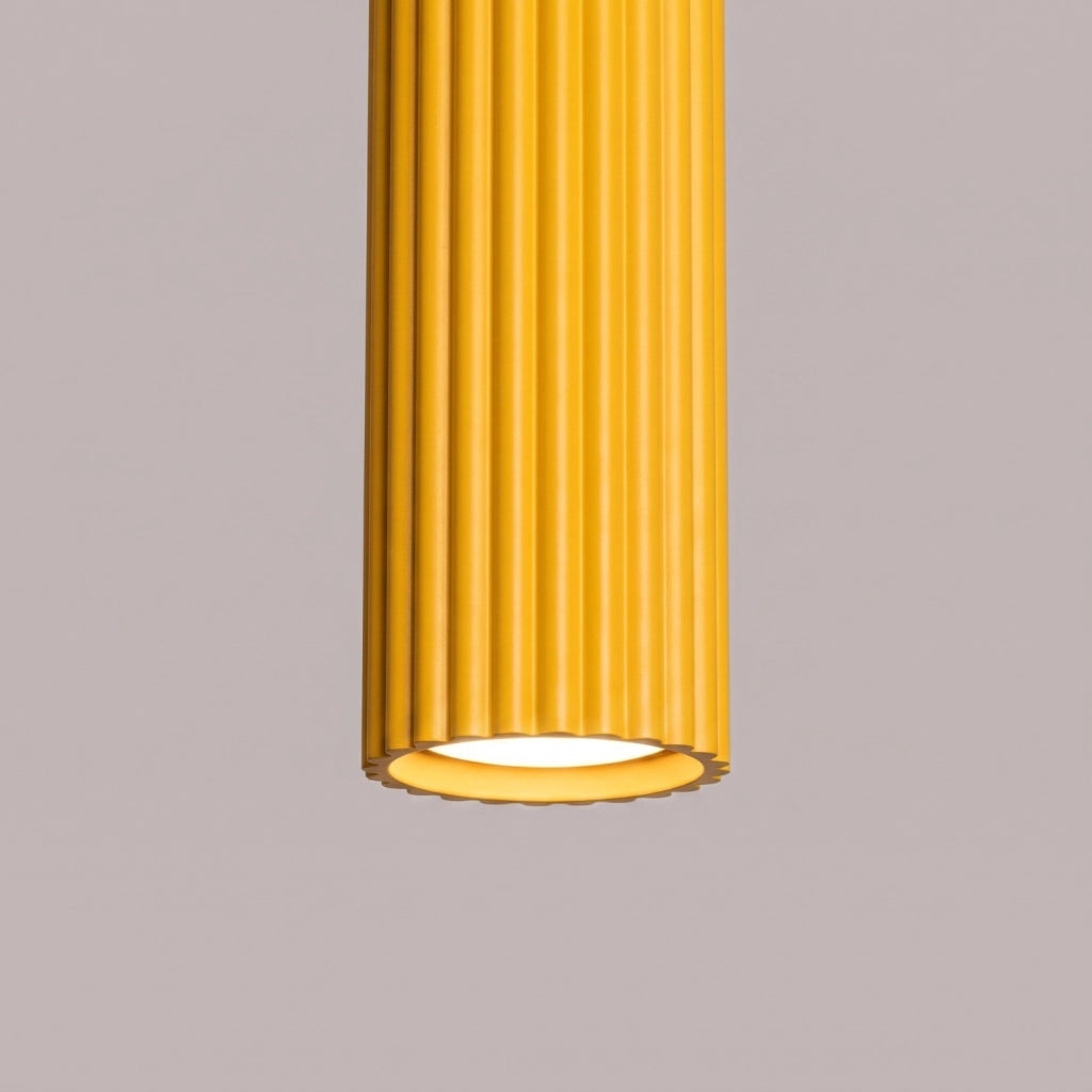 Lampada a sospensione KARBON 1 giallo