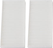 Filtro dell'aria per cabina - 2 pezzi - Pulitore auto-immergibile - 55111302AA/68233626AA - Adatto per 3.6L/2.8/3.8 V6 - Filtro dell'aria per cabina