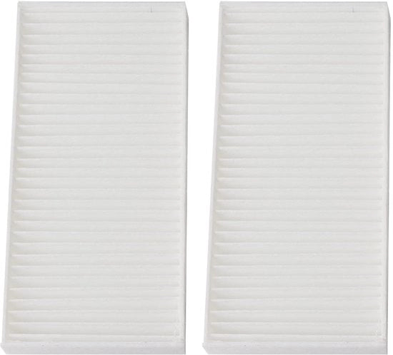 Filtro dell'aria per cabina - 2 pezzi - Pulitore auto-immergibile - 55111302AA/68233626AA - Adatto per 3.6L/2.8/3.8 V6 - Filtro dell'aria per cabina