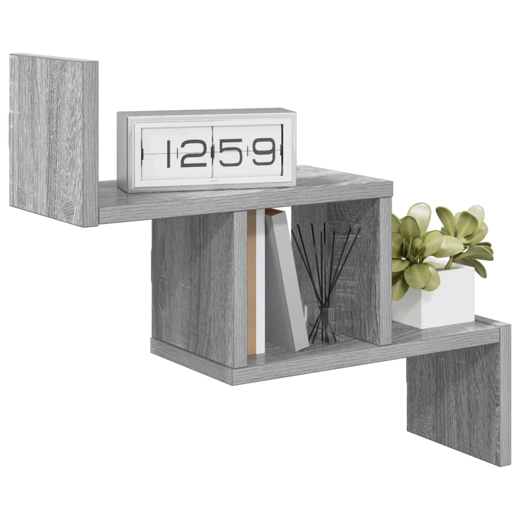 Scaffale da parete Sonoma grigio 48 x 15 x 42 cm 8012241