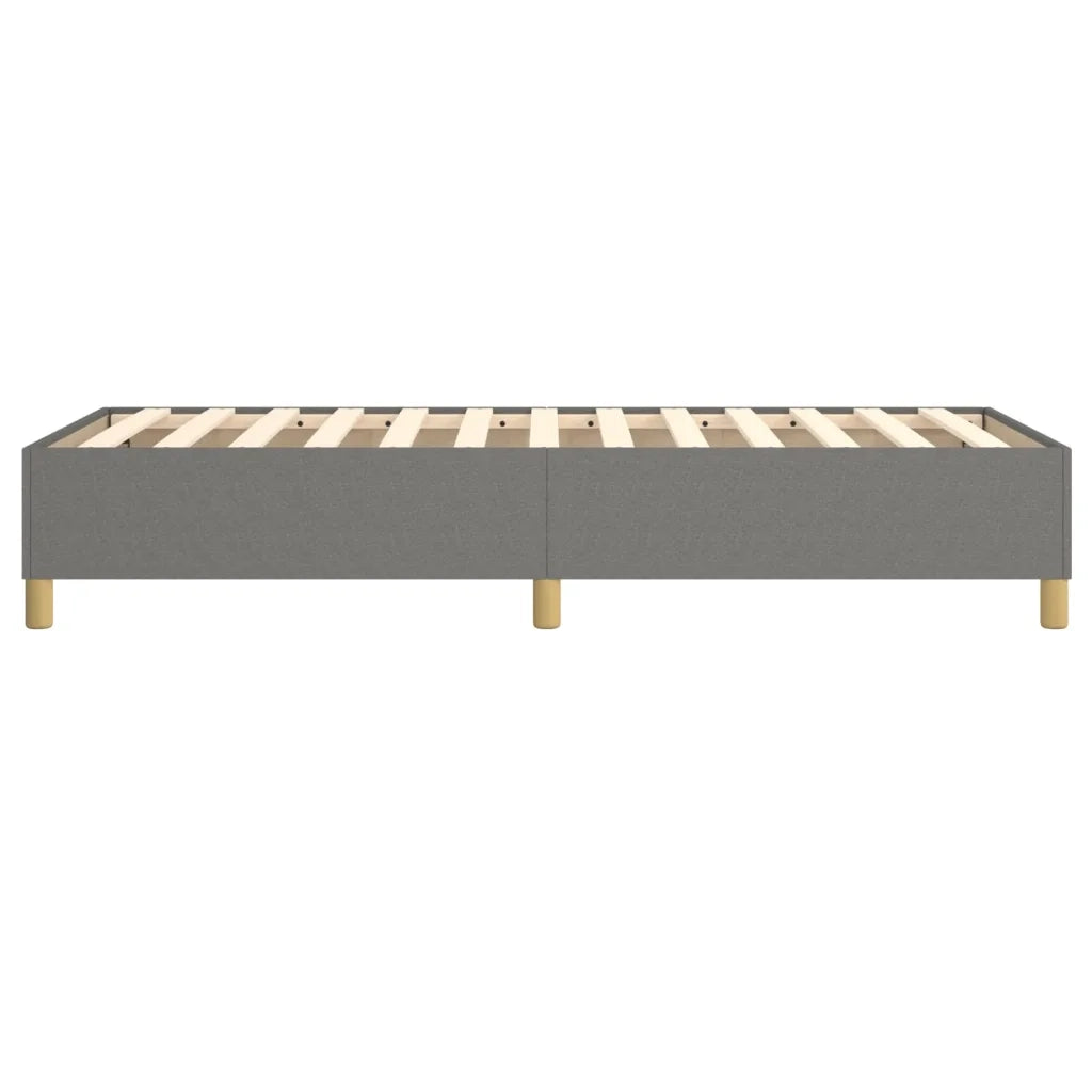 Giroletto a Molle Grigio Scuro 90x190 cm in Tessuto cod mxl 41872