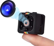 Mini-camera di azione 1080P con microfono - camera portatile per la notte - Full HD dashcam - rilevamento movimento - compatibile con Windows ME-2000-XP-2003-10-Vista-Mac OS-Linux.