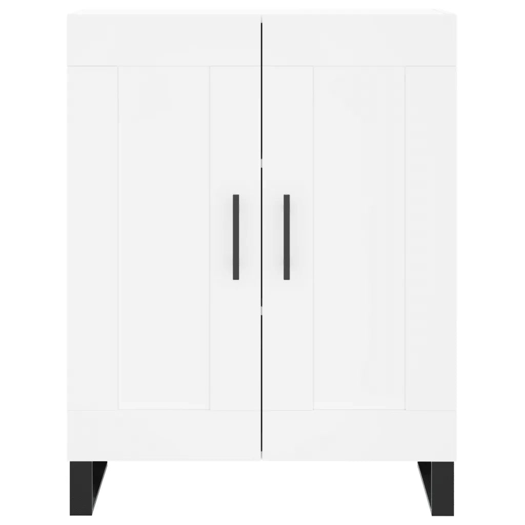 Credenza Bianca 69,5x34x180 cm in Legno Multistrato 3198361