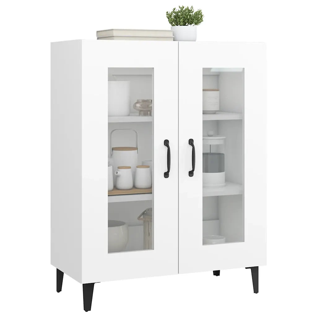Credenza Bianca 69,5x34x90 cm in Legno Multistrato cod mxl 11957
