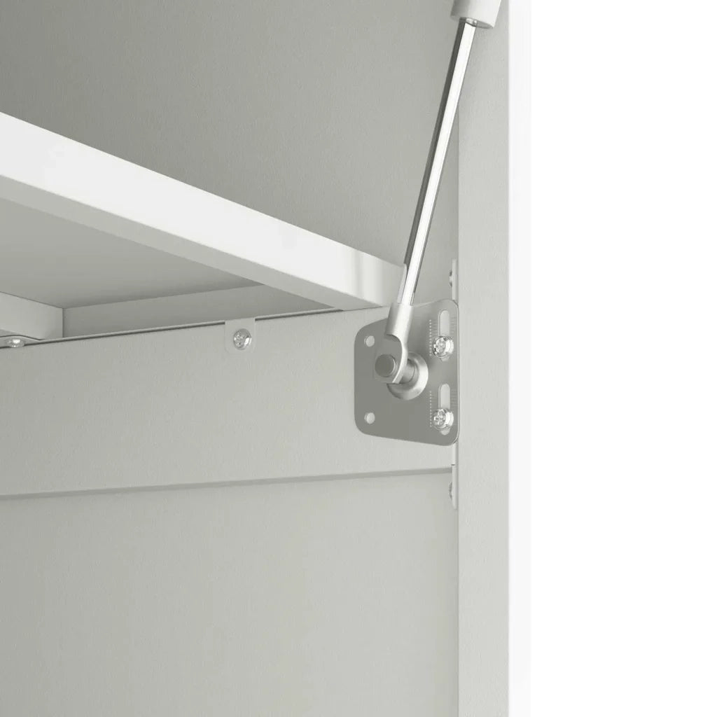 Armadio a muro per garage Bianco 90 x 40 x 53 cm 883261