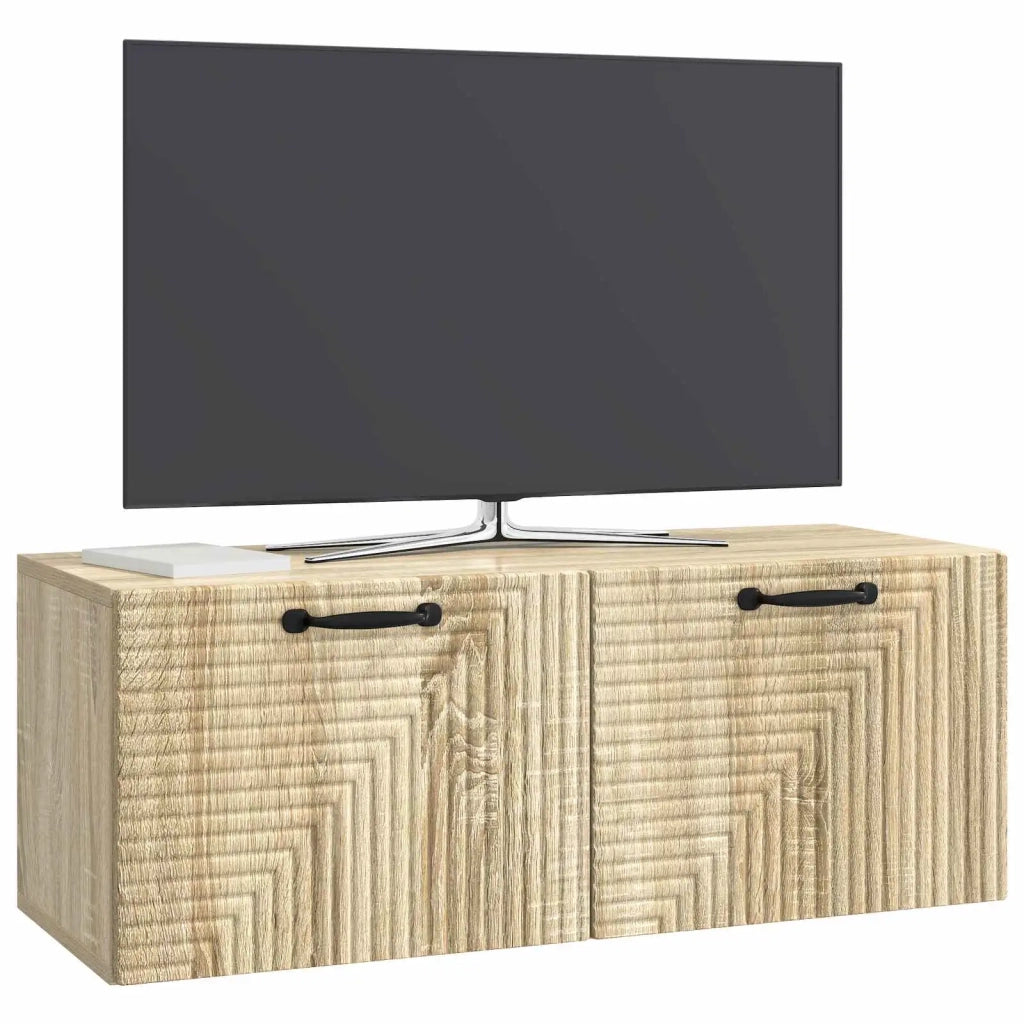 Mobile Porta TV da Muro Rovere Sonoma 78,5 x 31 x 30 cm