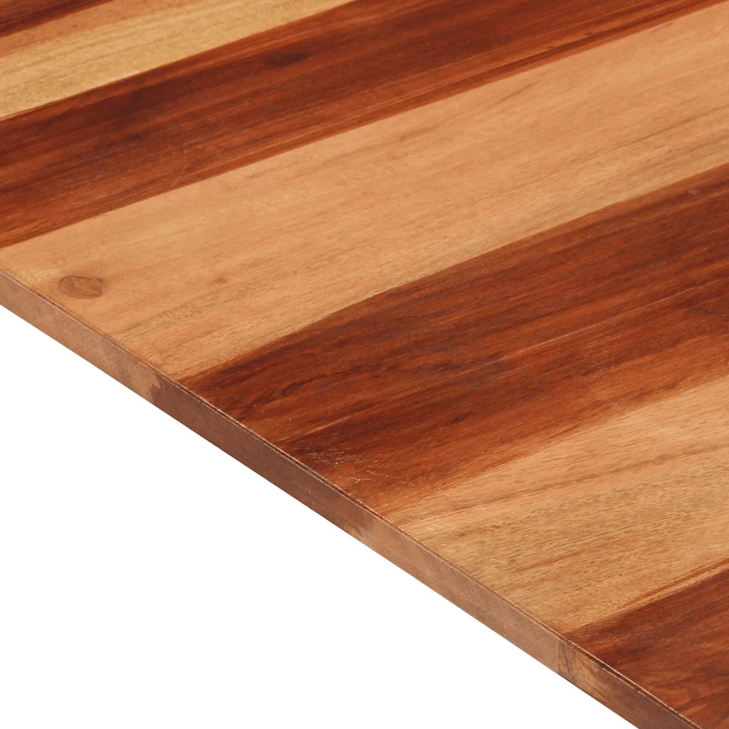 Piano Tavolo in Legno Massello di Acacia 15-16 mm 60x70 cm 285978