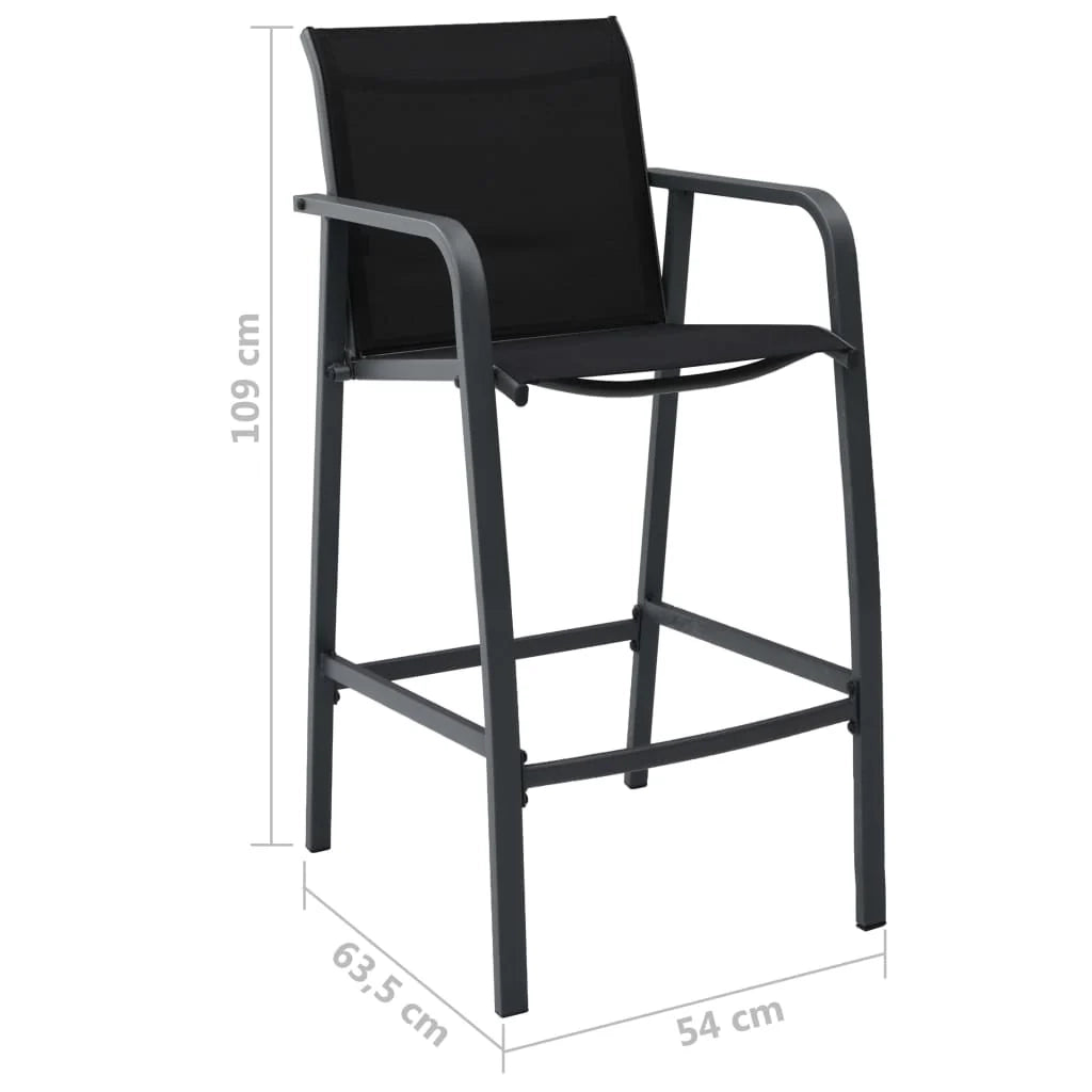 Set bar da giardino 5 pezzi nero 02_0013414