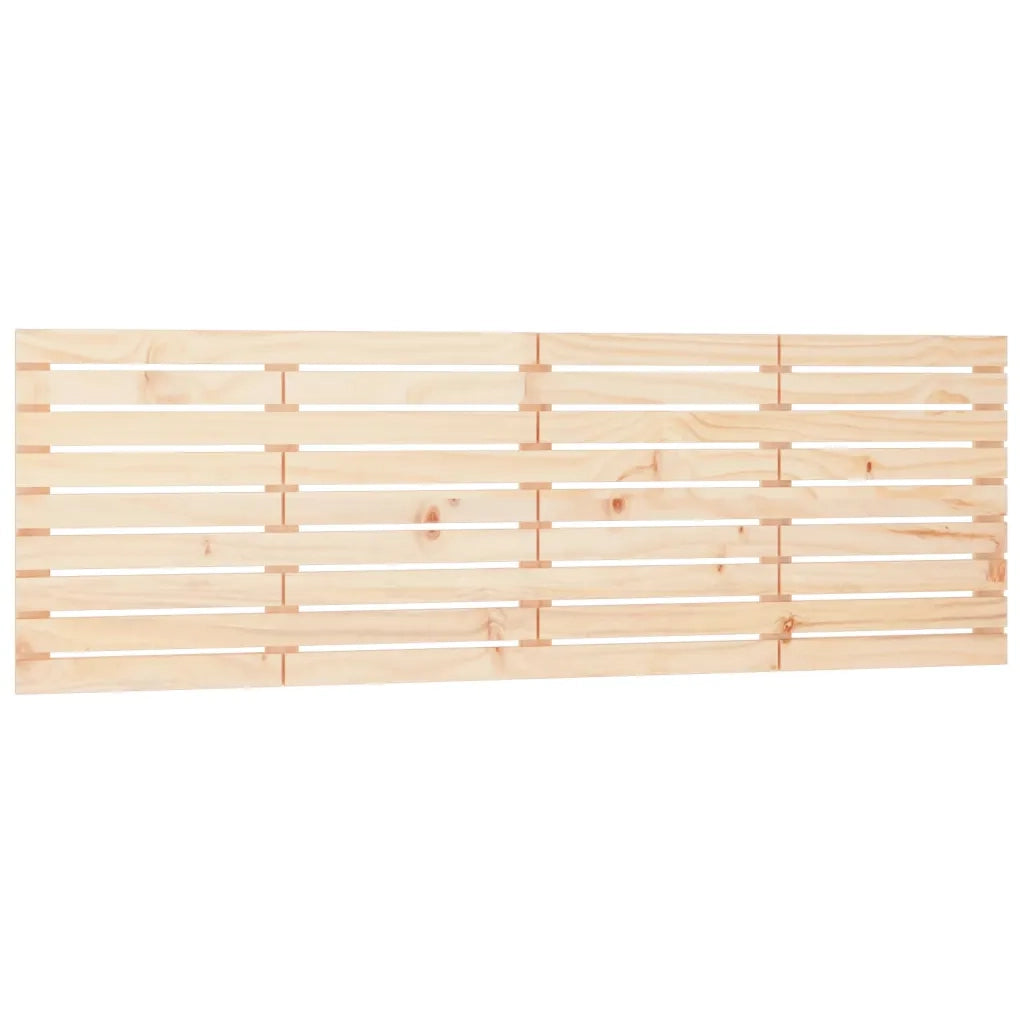 Testiera da Parete 206x3x63 cm in Legno Massello di Pino 824718