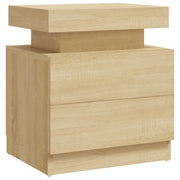 Comodino | Armadio da Notte | Mobiletto da notte Rovere Sonoma 45x35x52 cm in Legno Multistrato