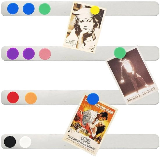 Pannello magnetico - pannello da memoria con magneti forti - 4 pezzi