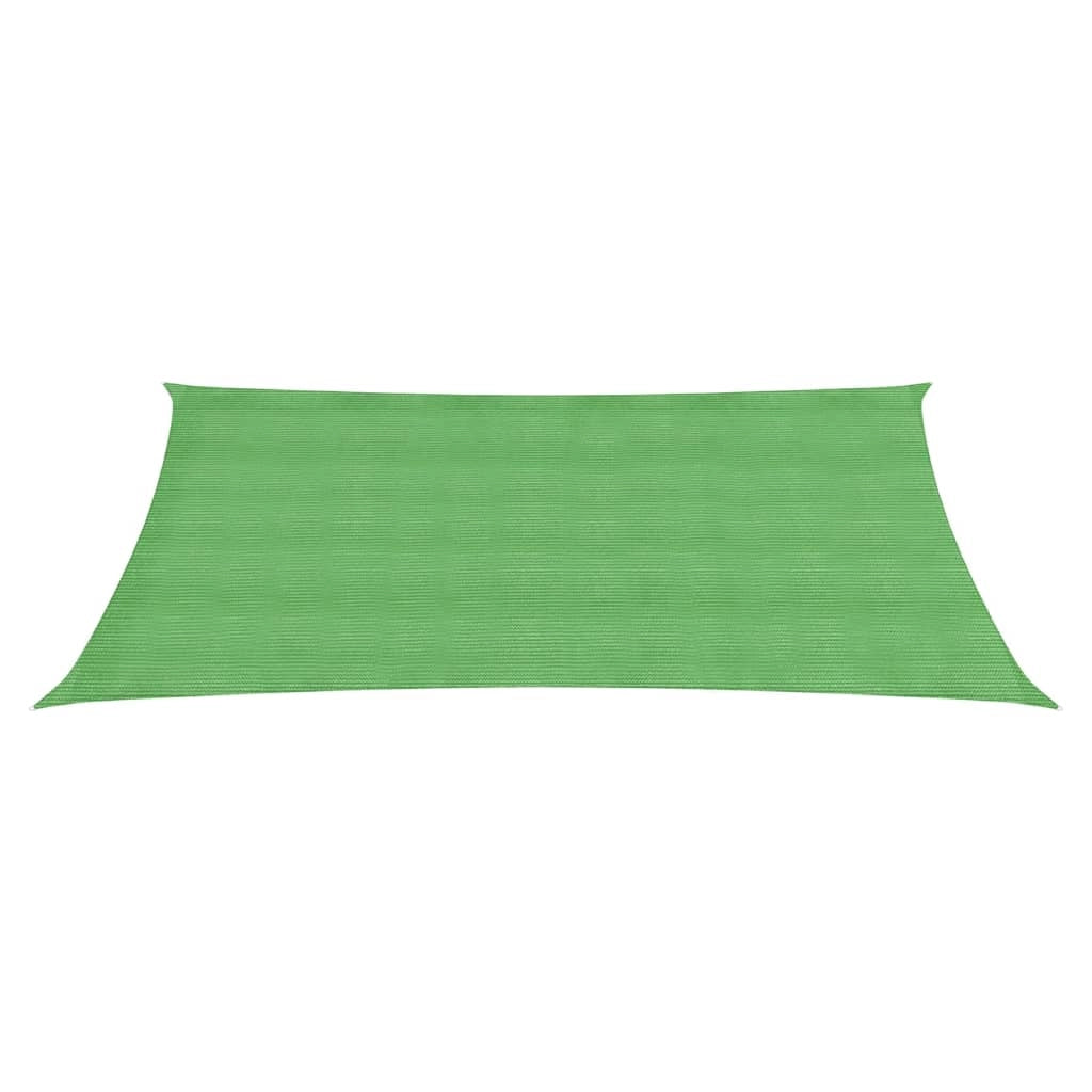 Vela ombreggiante/ombrellone 160 g/m² HDPE 2,5 x 4 m verde chiaro 02_0009363