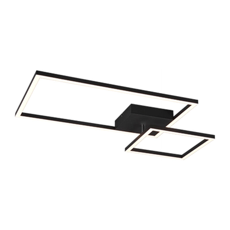 PLAFONIERA LED PADELLA CON SNODO 25W 4000K NERA- 1,0 pz
