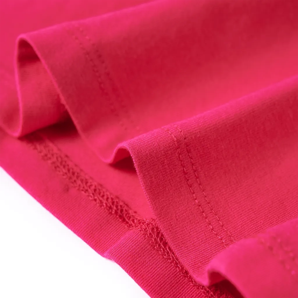 Maglietta da Bambina a Maniche Lunghe Fucsia 104 14295