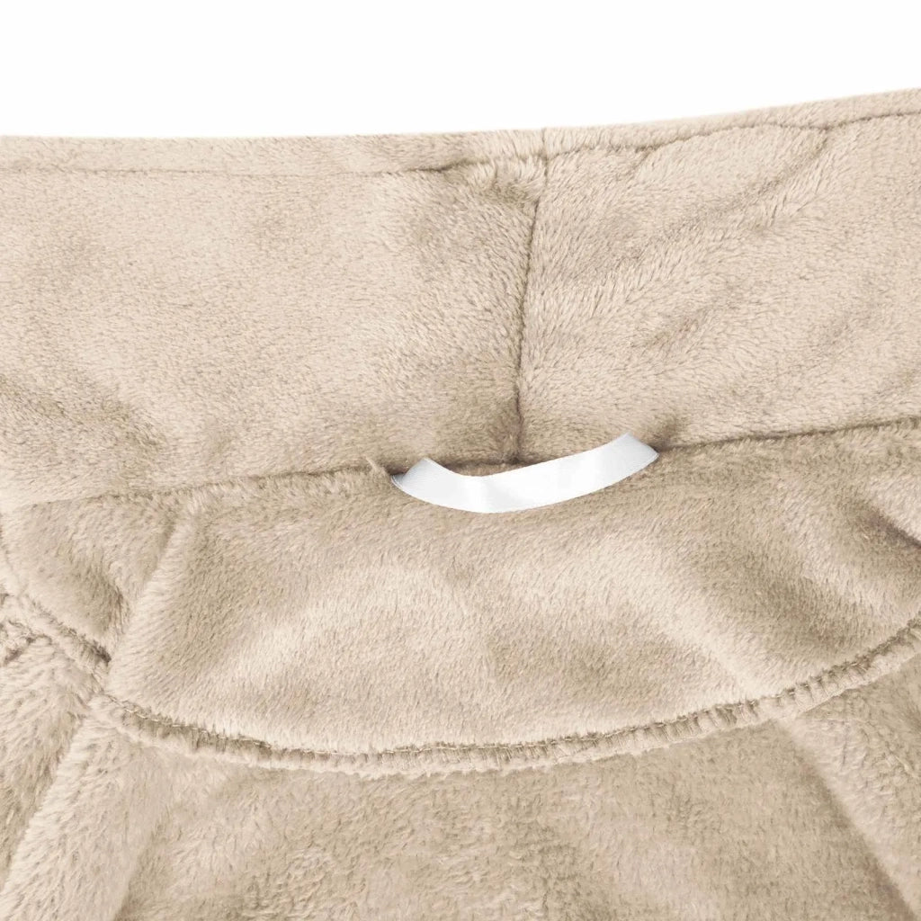 Accappatoio senza Cappuccio Beige xl Flanella CFW7056684