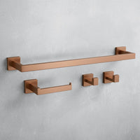 Set Accessori Da Bagno Rio Brush Copper 4 Pezzi