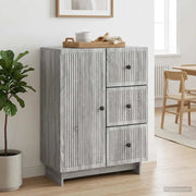 Credenza Grigio Sonoma 66 x 34,5 x 90 cm Legno ingegnerizzato 893941