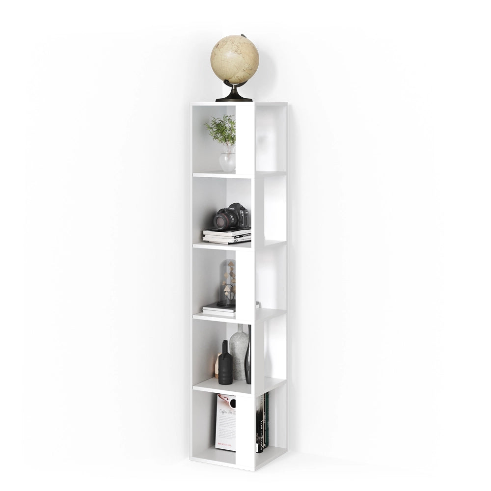 Vicco Scaffale angolare Bianco 33.3 x 162.2 cm