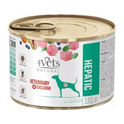 4VETS Cibo Umido per Cani Naturale Epatico - 185 g