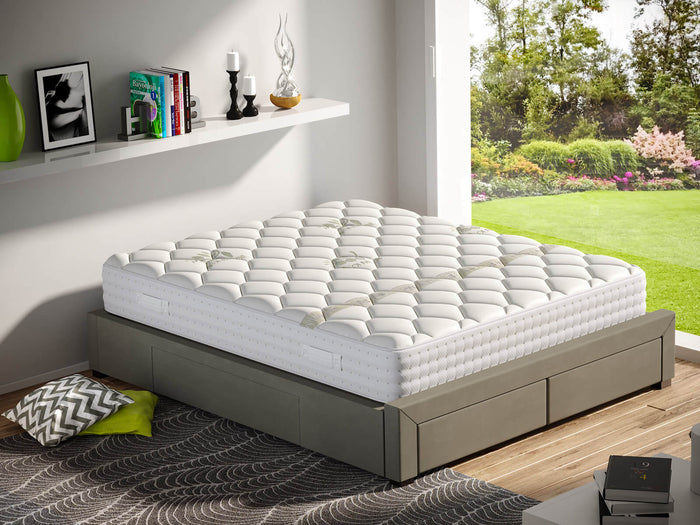 Materasso 1 Piazza e Mezzo in Memory e Molle 120x190 cm Oil H25 Valiani Isabel