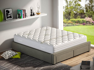 Materasso Matrimoniale in Memory e Molle 160x190 cm Oil H25 Valiani Isabel