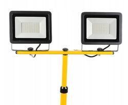 Treppiede con 2 fari LED 2x100W 4000K IP65 Ecolight