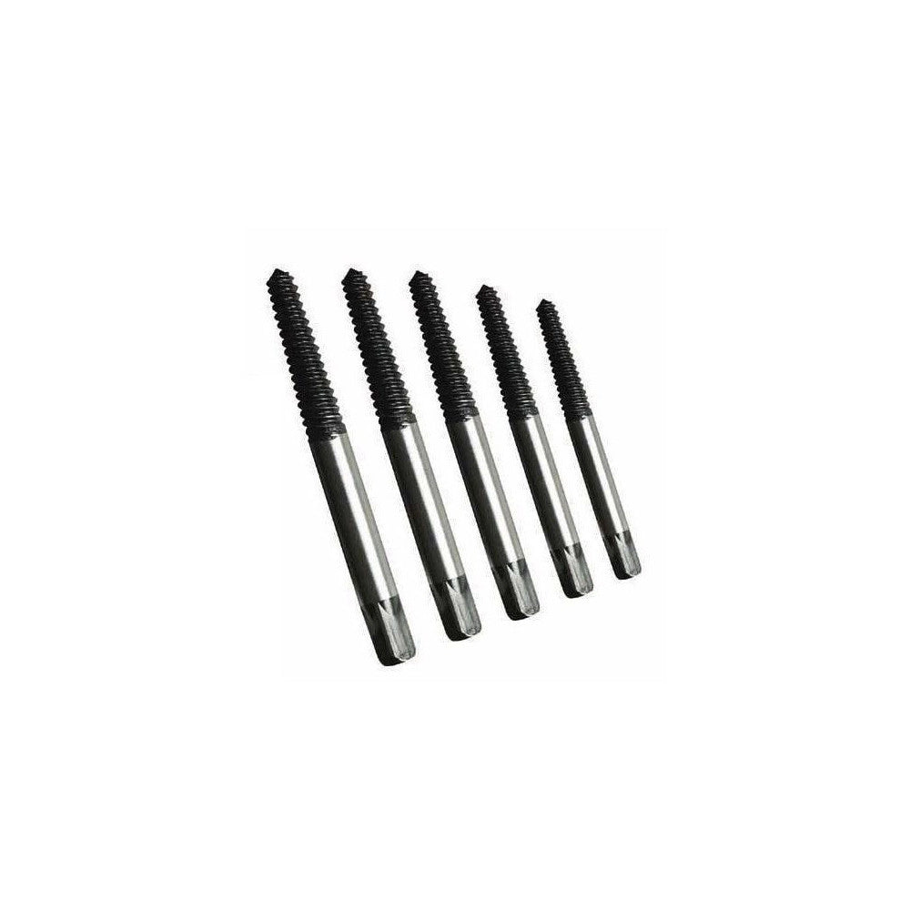 Trade Shop - Set 5 Estrattori Per Viti Bulloni Rovinate Spezzate Prigionieri Viti Spezzati -