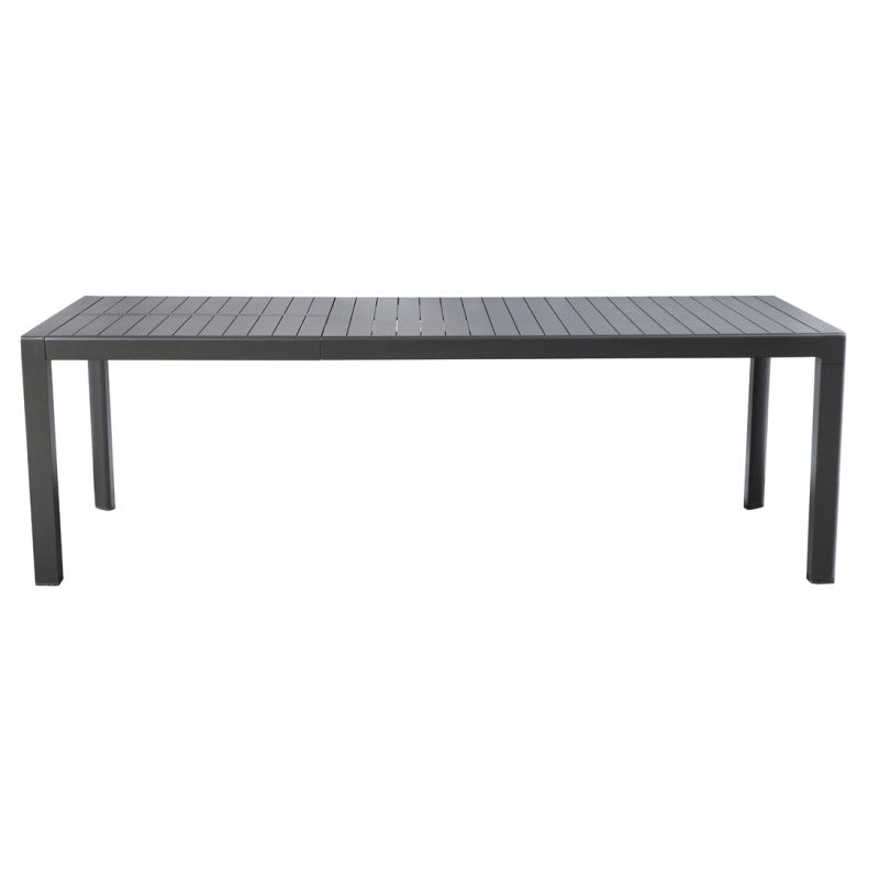 Tavolo Naxos 160/240X90 Antracite - Gambe Scorrevoli Moia