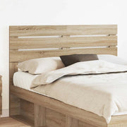 Testiera-Testata-Testiera Decorativa Rovere Sonoma 150 cm Legno multistrato 421178