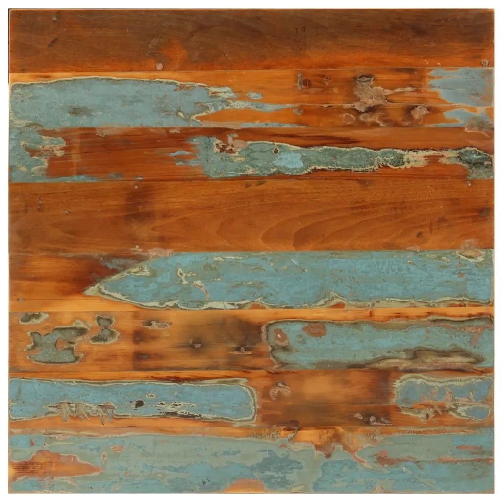 Tavolino da Salotto 68x68x35 cm in Legno Massello di Recupero 330075